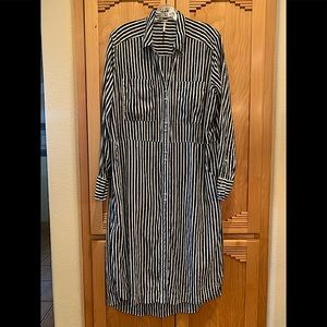 FREE PEOPLE “Faded in the Morning” Shirt Dress  Sm
